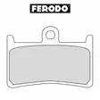 Jarrupala FERODO Platinum eteen: Suzuki (1990->), Yamaha (1989->) - Moottoripyörän jarrupalat - FDB605P - 1