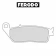 Jarrupala FERODO Platinum: Honda, Moto Guzzi, Peugeot, Suzuki, Triumph (1988->) - Moottoripyörän jarrupalat - FDB570P - 1