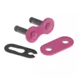 KMC 420H ketjulukko, Pinkki - Mopon ketjut - 284-420P - 1