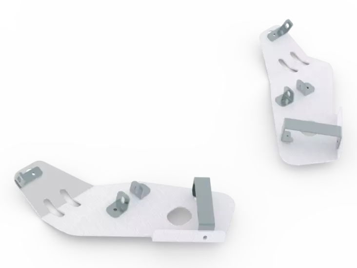 CanAm G2 Renegade: (2017-2018) Tukivarrensuojat taakse, pari, alumiini - Mönkijän tukivarrensuojat - 0218810VP - 1