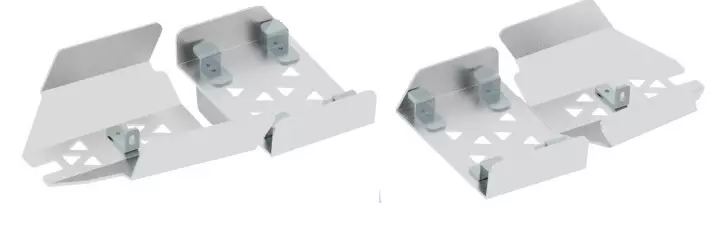 Polaris XP Sportsman (2017+) tukivarsien suojat taakse, alumiini - Mönkijän tukivarrensuojat - 0219410VP - 1