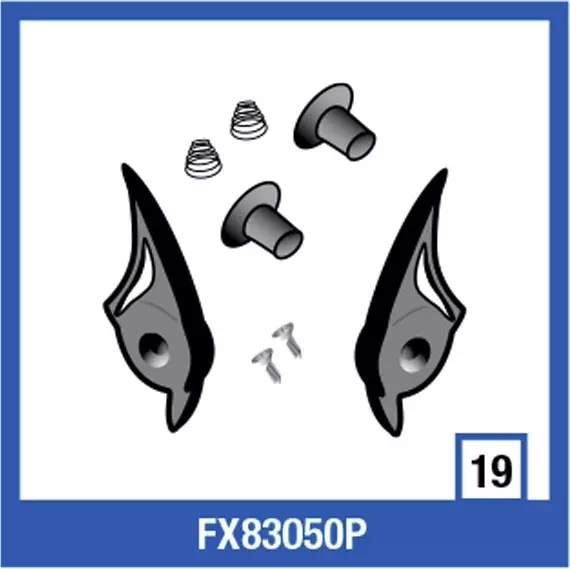 Shark Speed-R/Race-R visor locking sprin - Kypärien varaosat - FX83050P - 1