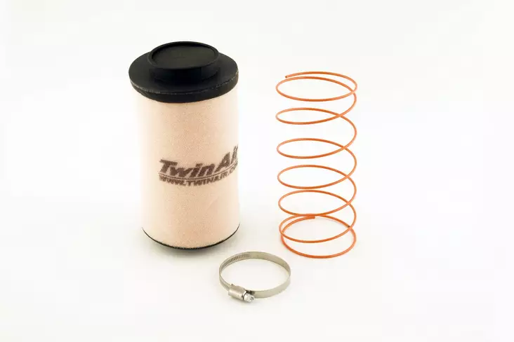 Twin Air Ilmansuodatin (FR) + Spring Polaris Ranger RZR 800 2008 (w/Rub 63mm) - Crossipyörän ilmansuodattimet - 201-15-6090P - 1