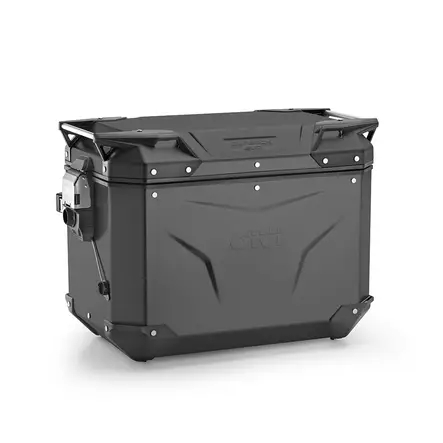 Givi Right Black Alum Case 48Lt. OBKEVO - Moottoripyörän perälaukut - 321-OBKEV48BR - 1