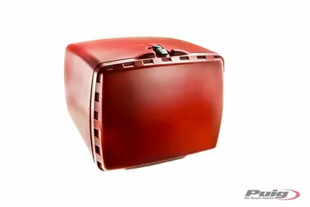 Puig Mega Box With Lock C/Red - Moottoripyörän perälaukut - 33-2328R - 1