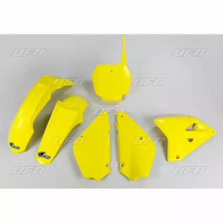 UFO Muovisarja 5-osainen Keltainen RM85 14- Restylekit - Crossipyörän muovisarjat - 650-K405-102-R - 1