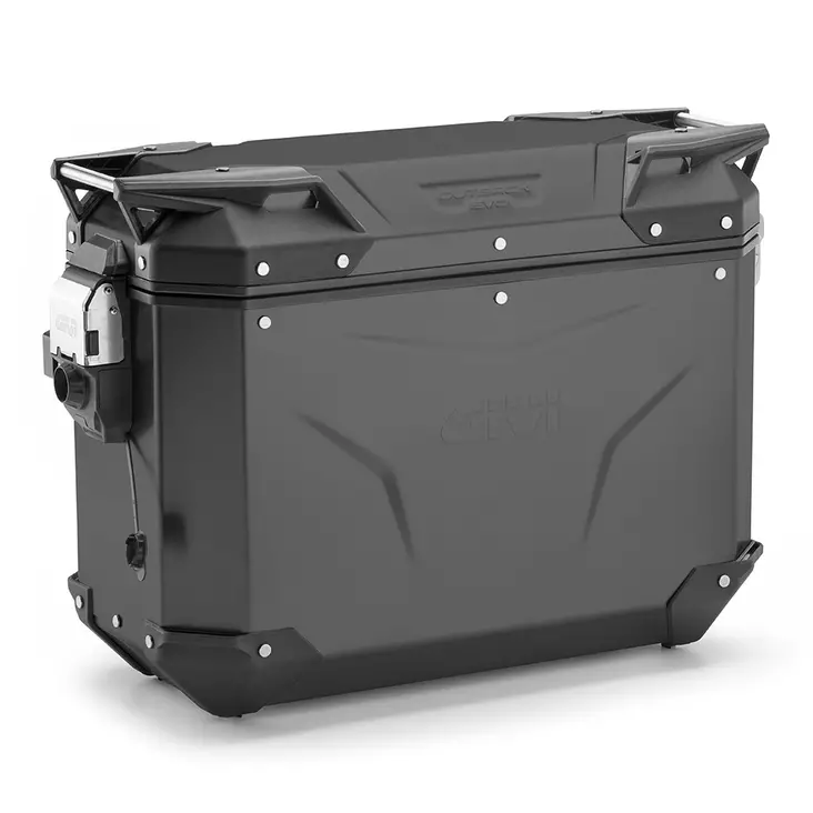 Givi Right Black Alum Case 37Lt. Obk Evo - Moottoripyörän perälaukut - 321-OBKEV37BR - 1