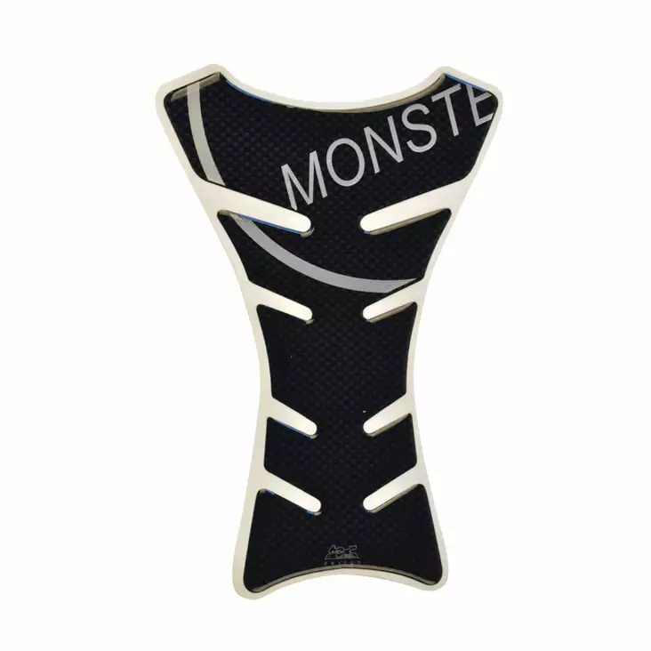 Tankkitarra MONSTER carbon 145x195mm - Moottoripyörän tankinsuojat - CSMONSTER - 1