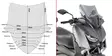 GIVI SPOILER YAM. X-MAX 300 (2017) - Moottoripyörän tuulisuojat - 323-D2136S - 1