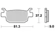 SBS Jarrupalat Maxi Sinter 193MS - Moottoripyörän jarrupalat - 23-193MS - 1