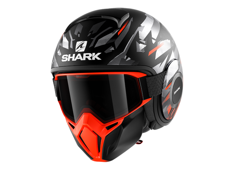 MP Kypärä Shark Street Drak Kanhji - Avattavat- ja avokypärät - HE3314EKOS-XS - 2