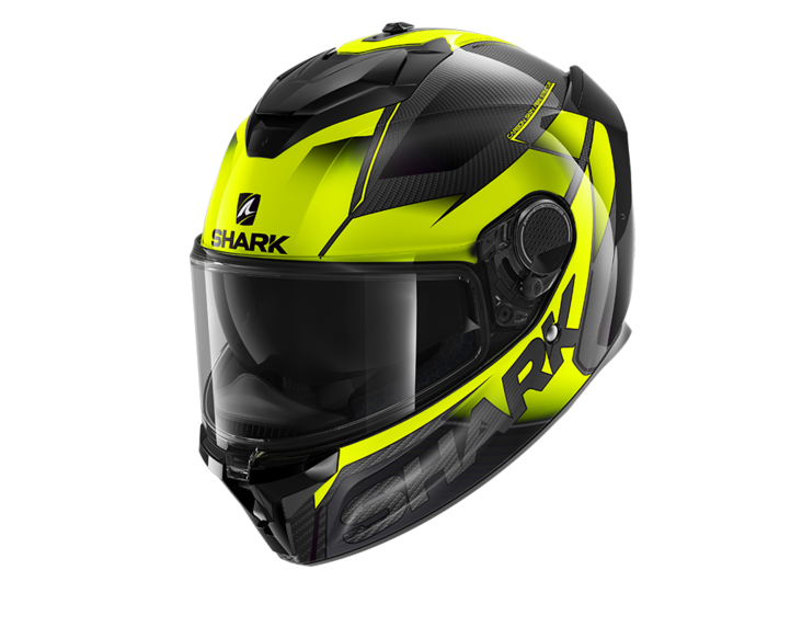 MP kypärä Shark Spartan GT Carbon Shestter keltainen - Umpikypärät - HE7005EDYY-XS - 2