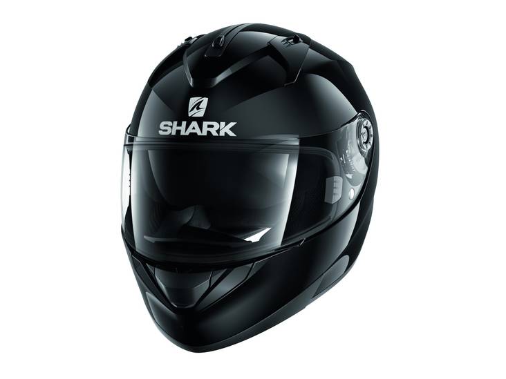 Moottoripyöräkypärä Shark - Umpikypärät - HE0500EBLK-XS - 1