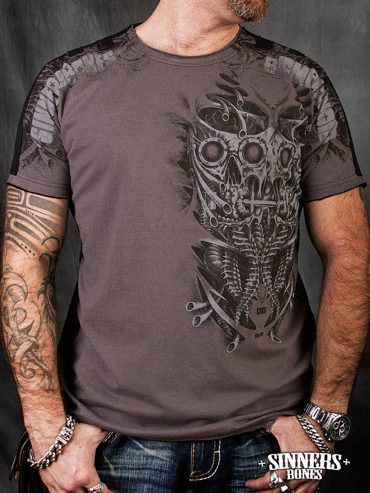 Sinners Bones -BIOMEHANOID t-paita - T-paidat - SB0014-S - 1