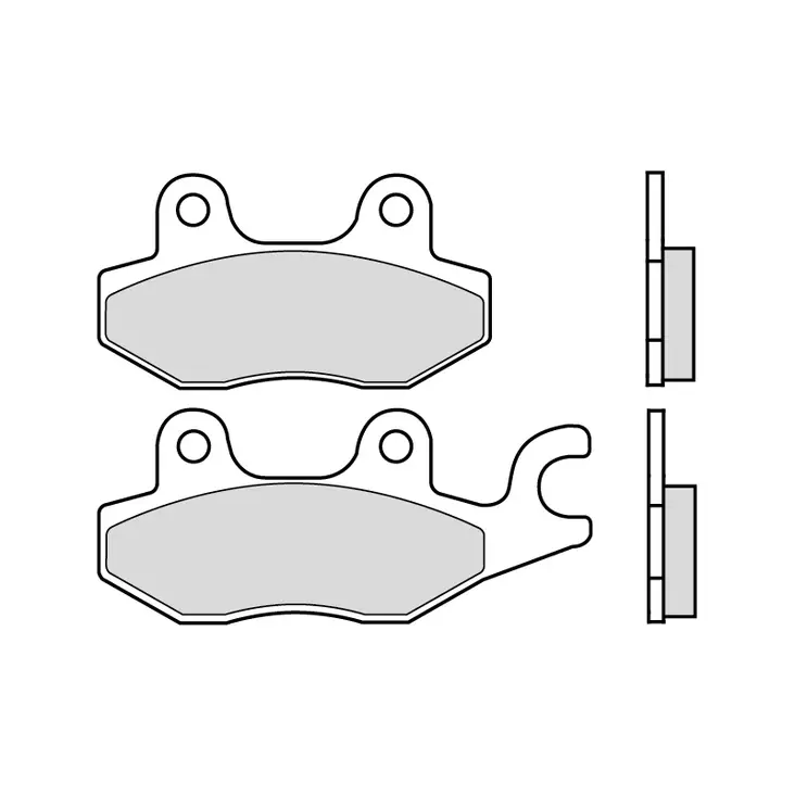 Brembo Jarrupalat Maxi-Scooter - Moottoripyörän jarrupalat - 231-07033XS - 1