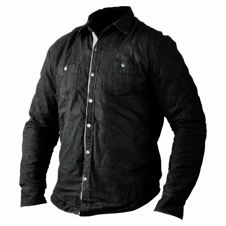 Miesten kevlarpaita Timeless Officer, musta - MP Ajotakit - 82575-001-S - 1