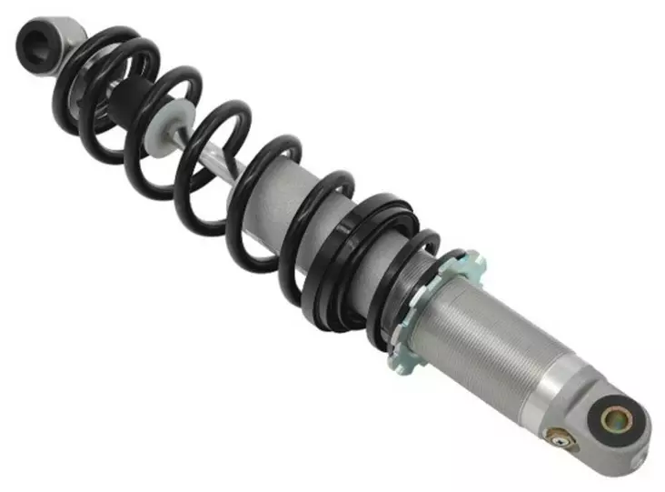 Sno-X telaston kaasuiskunvaimentaja, etu Ski-Doo - Moottorikelkan telaston etuiskarit - 84-04322S - 1