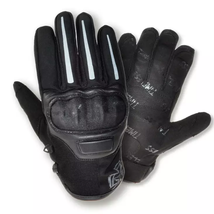TIMELESS Dirt Racer XS ajohanska, tekstiili, musta/valko - Crossihanskat - 82765-001-XS - 1