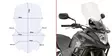 Givi Tuulilasi, läpinäkyvä, 49 x 37,5 cm, Honda CB500X (2013-2018) - Moottoripyörän tuulisuojat - 323-D1121ST - 2