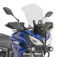 Givi Tuulilasi, läpinäkyvä, 56 x 41 cm, Yamaha MT-07 Tracer (2016-2019) - Moottoripyörän tuulisuojat - 323-D2130ST - 2