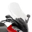 Givi Tuulilasi, läpinäkyvä, 84 x 70 cm, Aprilia - Moottoripyörän tuulisuojat - 323-D242ST - 2