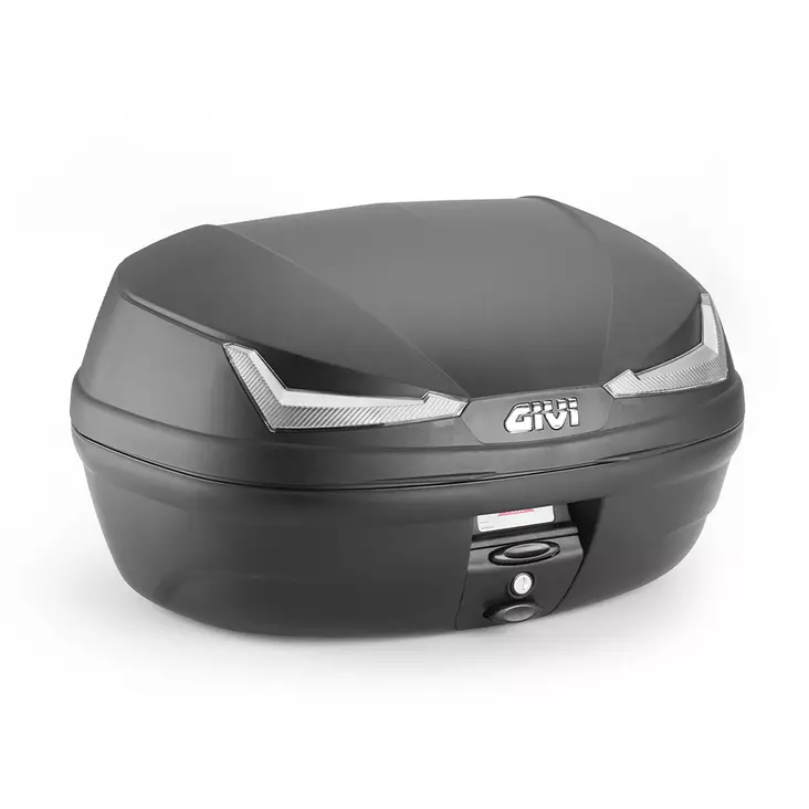 Givi Black Monolock Topcase 45Lt Smoke R - Moottoripyörän perälaukut - 322-E455NT - 1