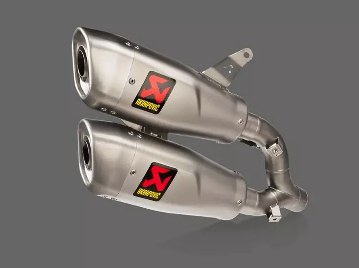 Akrapovic Slip-On Line (Titaani) Monster 2021- - Moottoripyörän putket - 461-D9SO17-HCQT - 1