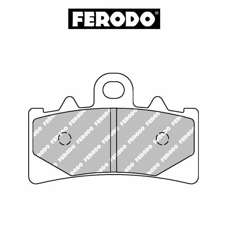 Ferodo jarrupalat Sinter Grip Road eteen - Moottoripyörän jarrupalat - 236-FDB2266ST - 1