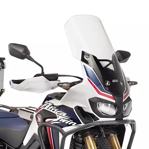 Givi Tuulilasi, läpinäkyvä, 60 x 35 cm, Honda CRF1000L Africa Twin (2016-2019) - Moottoripyörän tuulisuojat - 323-D1144ST - 2