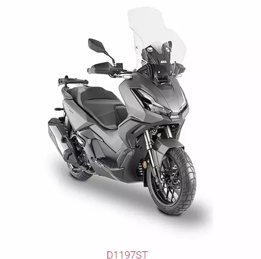 Givi Tuulilasi, läpinäkyvä, 65 x 50 cm, Honda ADV350 (2022-2023) - Moottoripyörän tuulisuojat - 323-D1197ST - 1