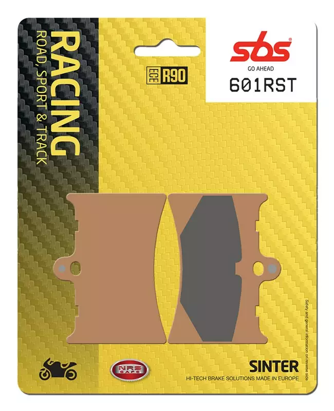 SBS Jarrupalat Racing Sintered 601RST - Moottoripyörän jarrupalat - 23-601RST - 1