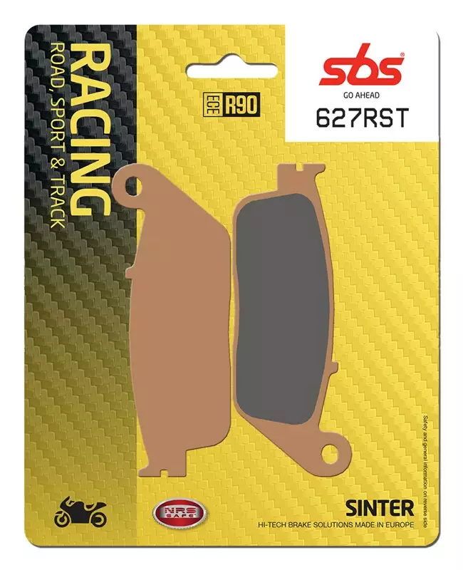 SBS Jarrupalat Racing Sintered 627RST - Moottoripyörän jarrupalat - 23-627RST - 1