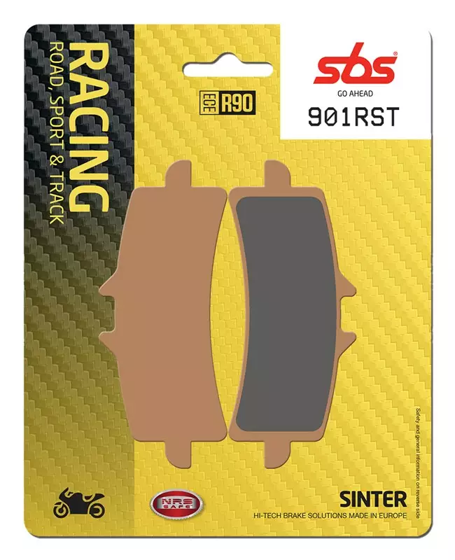 SBS Jarrupalat Racing Sintered 901RST - Moottoripyörän jarrupalat - 23-901RST - 1