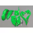 UFO Plastic kit Green Fluo KX450F 19- - Crossipyörän muovisarjat - 650-K227-AFLU - 1