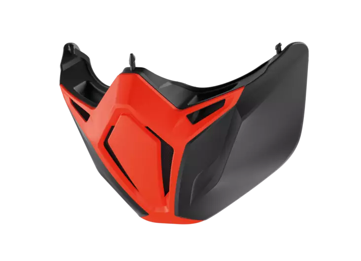 Shark Street Drak maski oranssi/musta - Kypärien lisävarusteet - AC33021PORGTU - 2