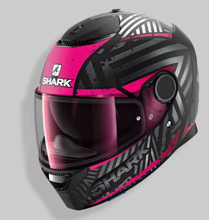 Shark visiiri Skwal 2/D-Skwal 2/Spartan, vaalea pinkki iridium - Visiirit - VZ16040PTE80TU - 1