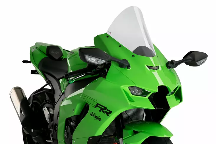 Puig R-Racer Screen Kawasaki Zx-10R/Rr 21' C/Clear - Moottoripyörän tuulisuojat - 33-20540W - 1
