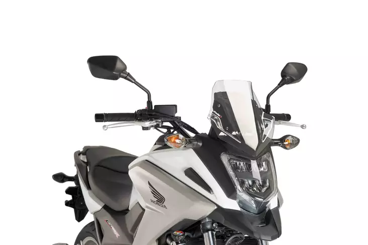 Puig Racing Screen Honda Nc750X 16'-18'C/Clear - Moottoripyörän tuulisuojat - 33-8909W - 1