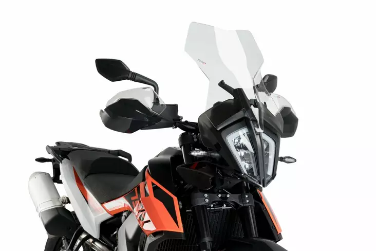 Puig Touring Screen Ktm 790 Adventure 19' C/Clear - Moottoripyörän tuulisuojat - 33-3587W - 1