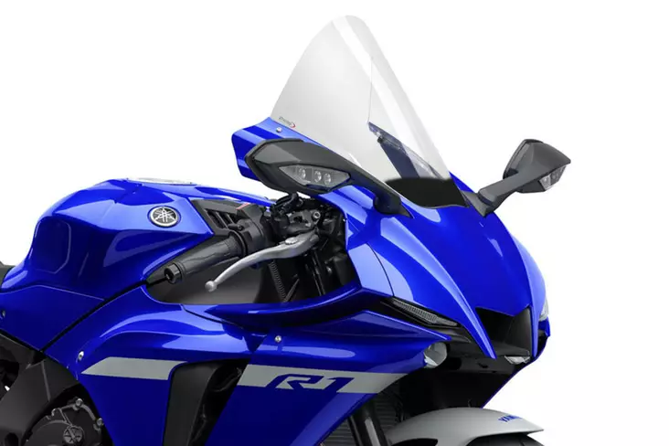 Puig Tuulisuoja R-Racer Yamaha Yzf-R1 20', kirkas - Moottoripyörän tuulisuojat - 33-3827W - 1