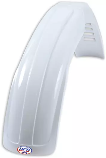 UFO Etulokasuoja veteran MX/Enduro125-500 78-83 Valkoinen - Crossipyörän lokasuojat - 650-8004-W - 1