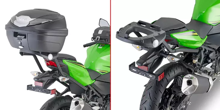 Givi S/ARMS M/RACK KAW.Z400 - Moottoripyörän laukkujen kiinnikesarjat - 322-4129FZ - 1